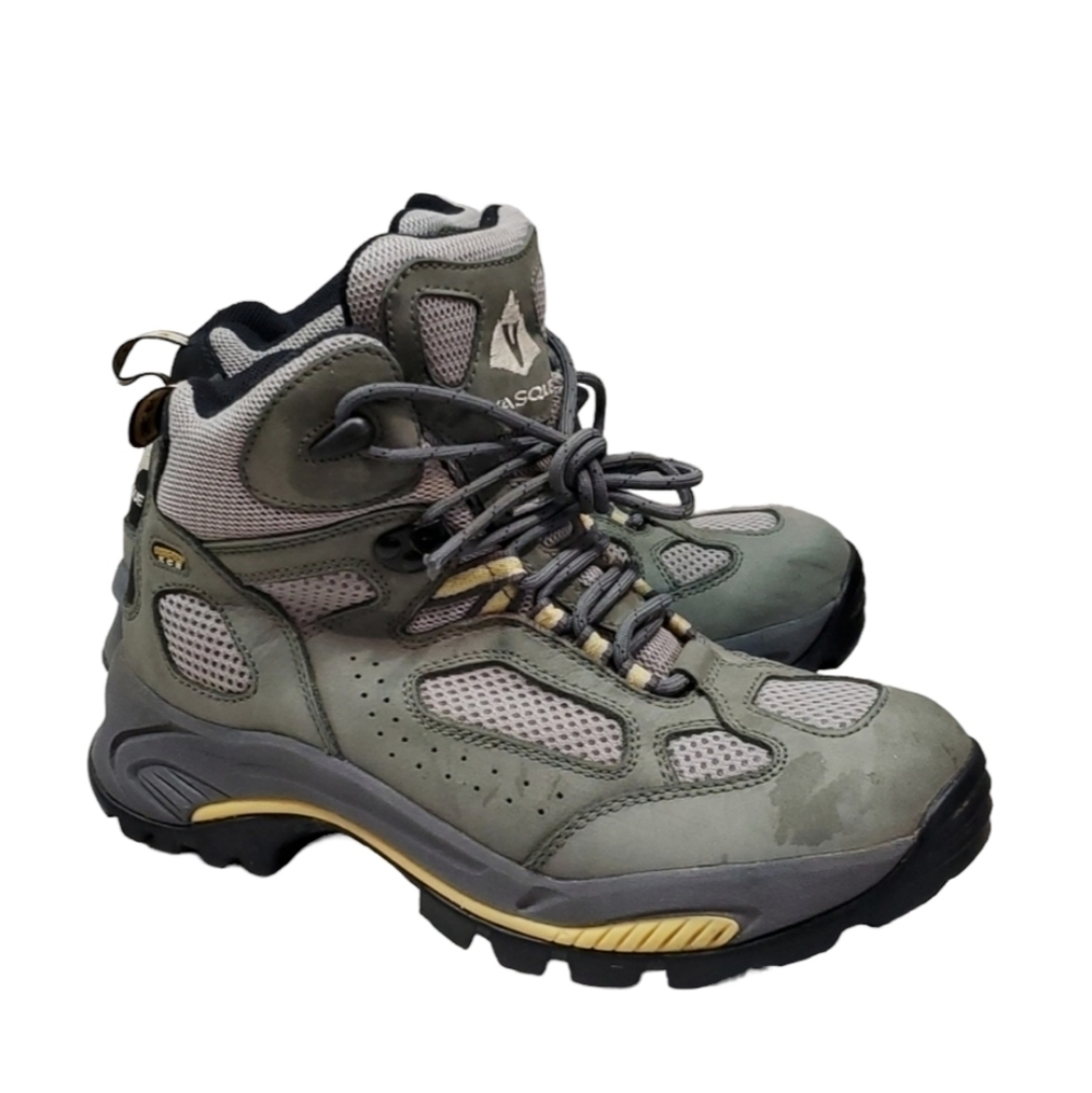 Vasque Gray and Yellow Women's Sneakers